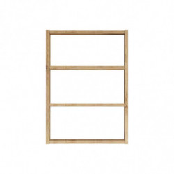 Estante de pared PR1-A pino atlántico Practica Hogar
