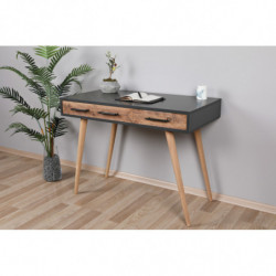 Escritorio de estudio Milano roble antracita Practica Hogar