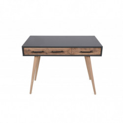 Escritorio de estudio Milano roble antracita Practica Hogar