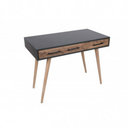 Escritorio de estudio Milano roble antracita Practica Hogar