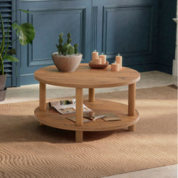 Mesa de centro Roby pino atlántico Practica Hogar
