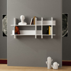 Estante de pared Beads blanco Practica Hogar