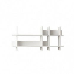 Estante de pared Beads blanco Practica Hogar