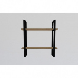 Estante de pared Buba zafiro roble negro Practica Hogar