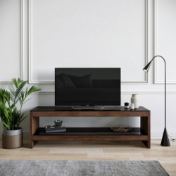Mueble TV TV301 nogal Practica Hogar
