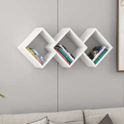 Estante de pared Galaxy Blanco Practica Hogar