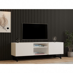Mueble TV Tugi blanco Practica Hogar