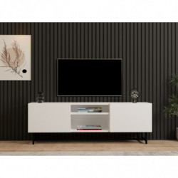 Mueble TV Tugi blanco Practica Hogar