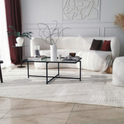 Mesa de centro Sun S408 negro Practica Hogar