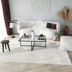 Mesa de centro Sun S408 negro Practica Hogar
