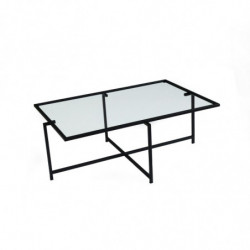 Mesa de centro Sun S408 negro Practica Hogar