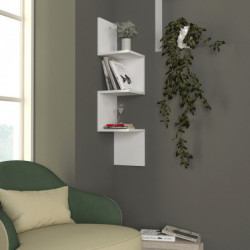 Estante de pared Corner blanco Practica Hogar