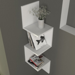 Estante de pared Corner blanco Practica Hogar