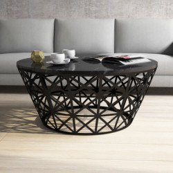 Mesa de centro Stil negro Practica Hogar