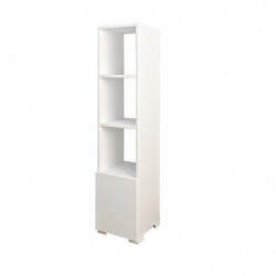 Librería Kuzey Blanco Practica Hogar
