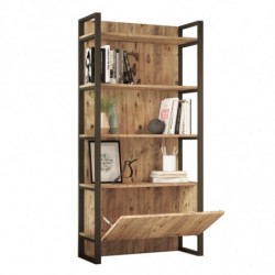 Librería ML6-A pino atlántico Practica Hogar