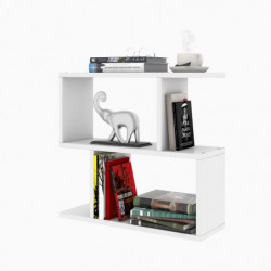 Mesa auxiliar Lale blanco Practica Hogar