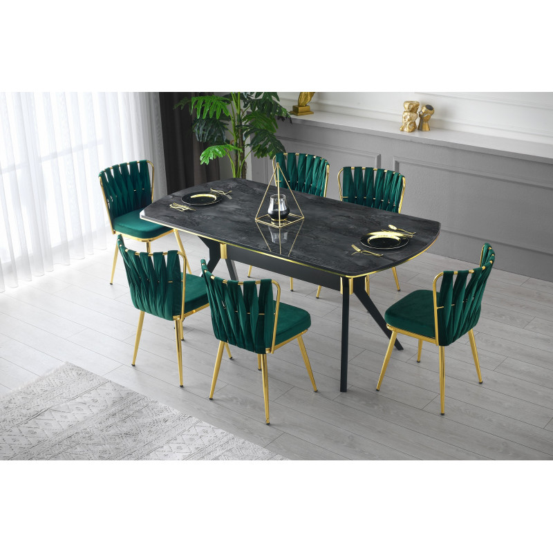 Mesa comedor İkon-1001 multicolor Practica Hogar Mesa comedor İkon-1001 multicolor Practica Hogar
